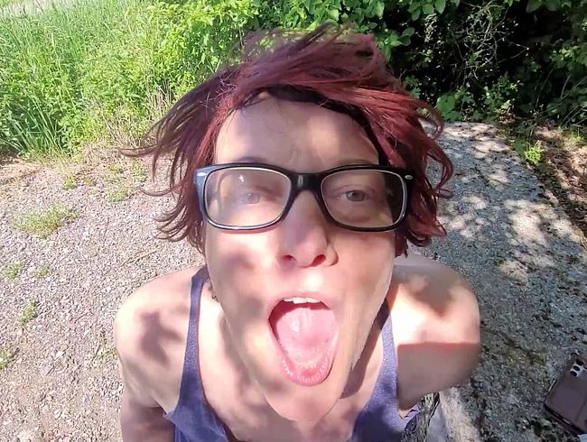 pop* Sylvie Porno Video: deep***oat - Voll rein gerotzt ins Maul