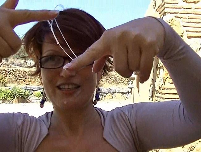 pop* Sylvie Porno Video: Ich sauge Dir die Rotze aus dem Sack