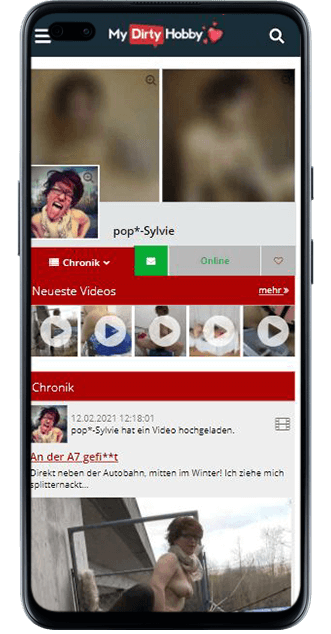 Popp Sylvie bei MyDirtyHobby